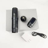 New Raiden Adjustable Stroke Wireless Tattoo Battery Pen Machine With 2 Batteries