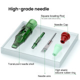 20PCS New Retro Green Cartridges Needles