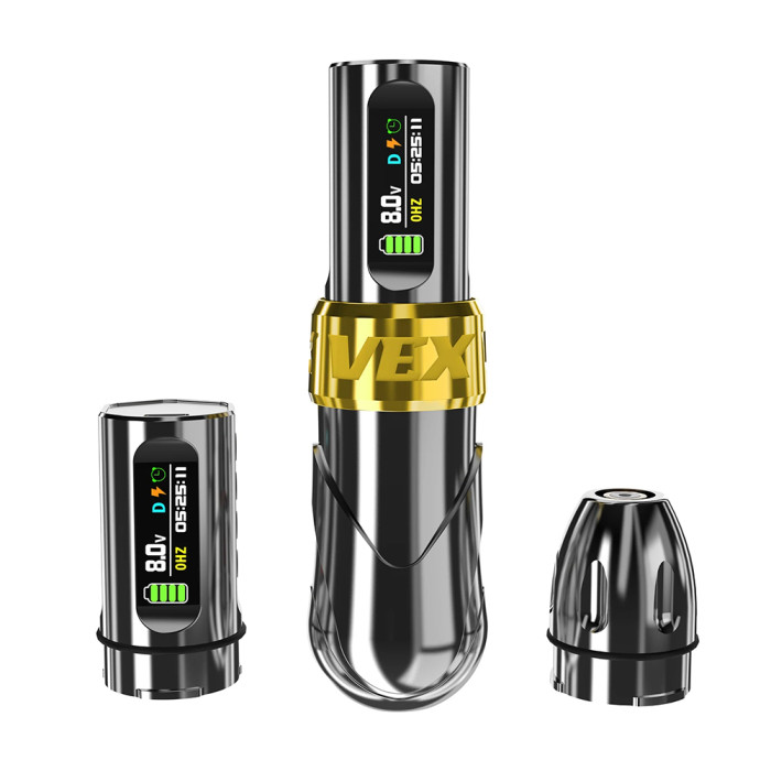 New VEX Wireless Tattoo Battery Pen Machine With 2 Batteries