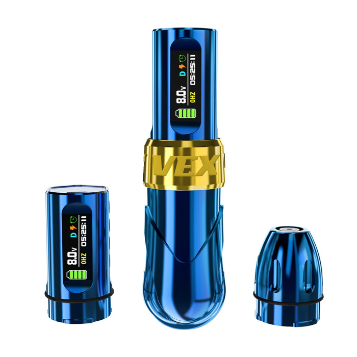 New VEX Wireless Tattoo Battery Pen Machine With 2 Batteries