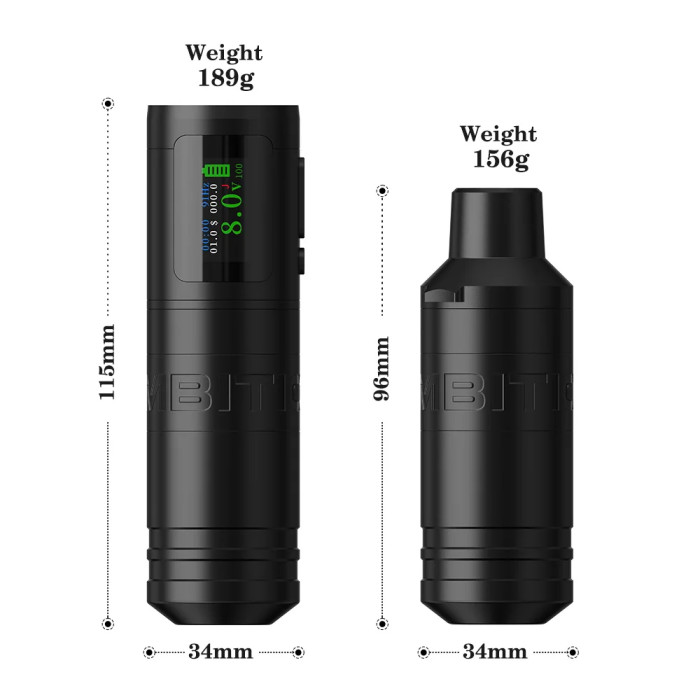 New Ninja Ultra Wireless Tattoo Battery Pen Machine