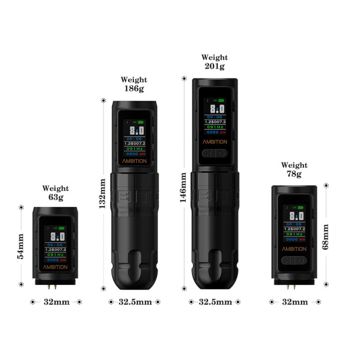New Soldier Max Wireless Tattoo Battery Pen Machine