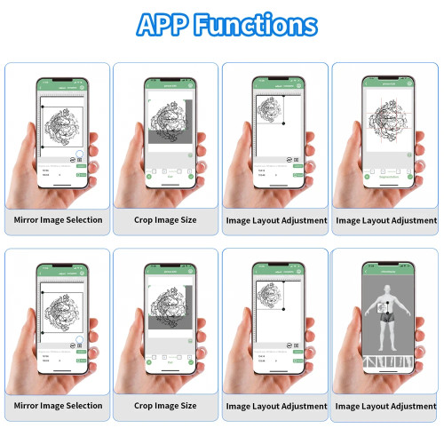 New Mini Bluetooth Wireless Tattoo Stencil Printer