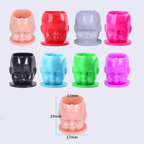 200PCS New Child Doll Shape Disposable Tattoo Ink Cups