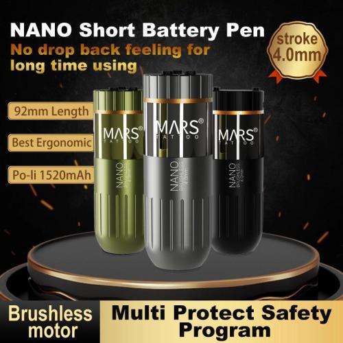New NANO Short Wireless Tattoo Battery Pen Machine