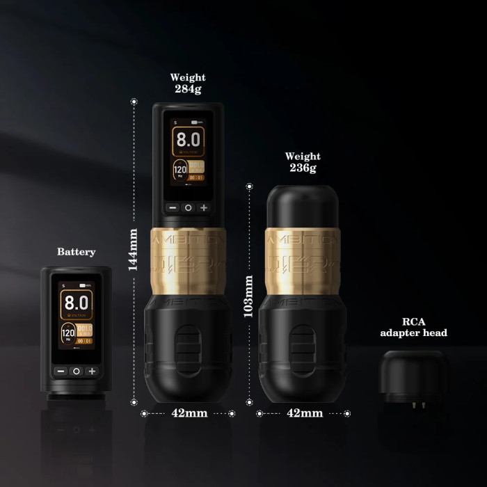 New Soldier 270 Wireless Tattoo Battery Pen Machine