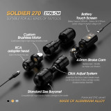 New Soldier 270 Wireless Tattoo Battery Pen Machine