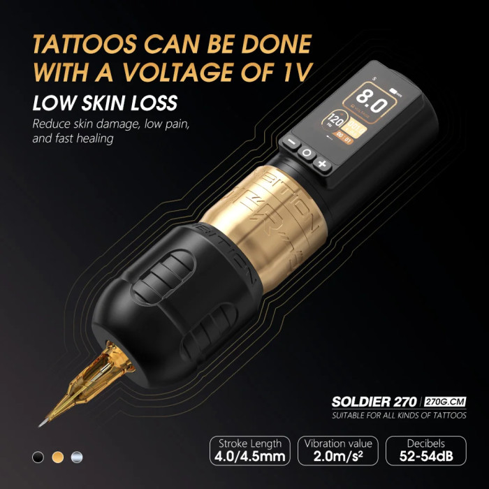 New Soldier 270 Wireless Tattoo Battery Pen Machine