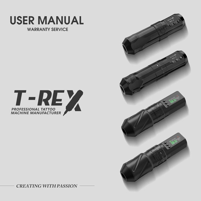 New T-Rex V1S Wireless Tattoo Battery Pen Machine