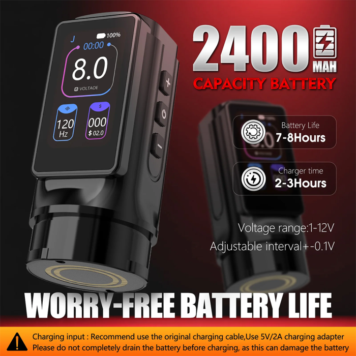 New Titan 270 Wireless Tattoo Battery Pen Machine