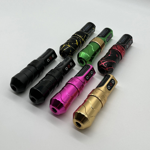 New Version FX-7 Wireless Tattoo Battery Pen Machine With 2 PowerBolts (Free Shipping)