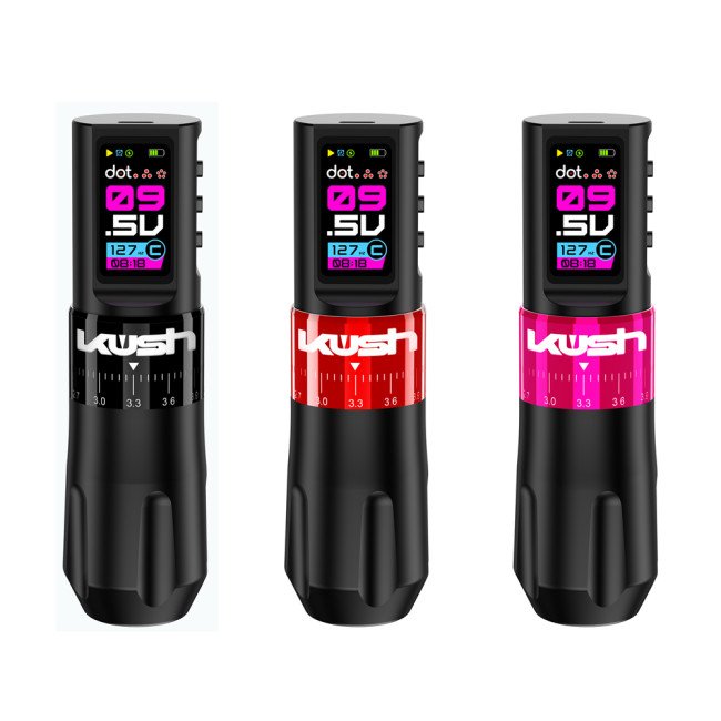 New Kush Wireless Tattoo Battery Pen Machine Adjustable Stroke (Free Shipping)