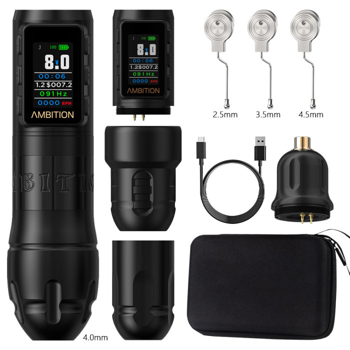 New Vibe Max Wireless Tattoo Battery Pen Machine