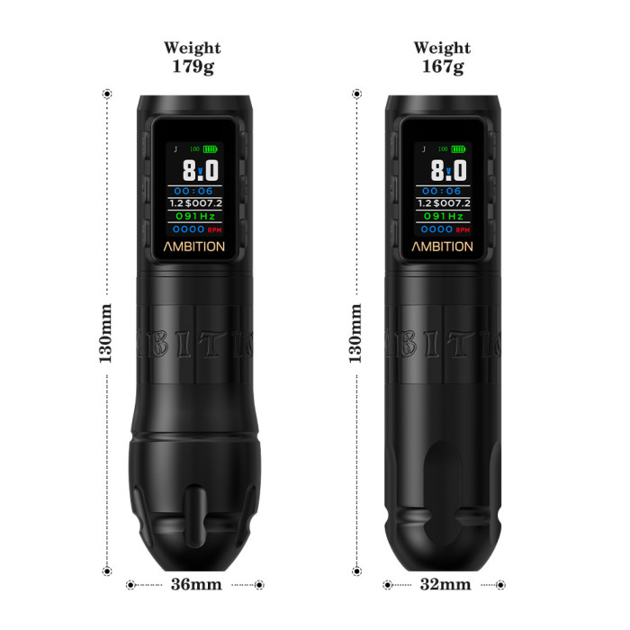New Vibe Max Wireless Tattoo Battery Pen Machine