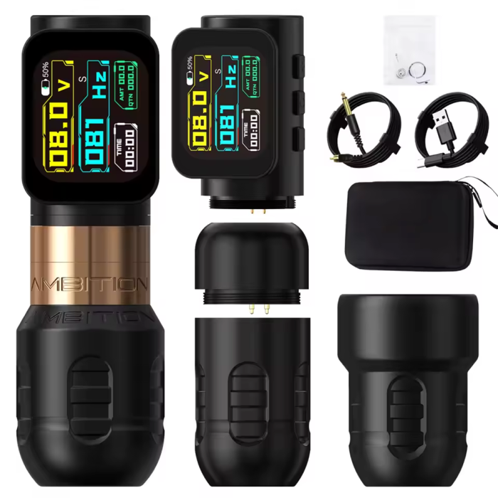 New Zetton Pro Wireless Tattoo Battery Pen Machine