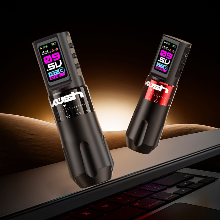 New Kush Wireless Tattoo Battery Pen Machine Adjustable Stroke (Free Shipping)