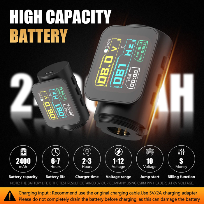 New Zetton Pro Wireless Tattoo Battery Pen Machine