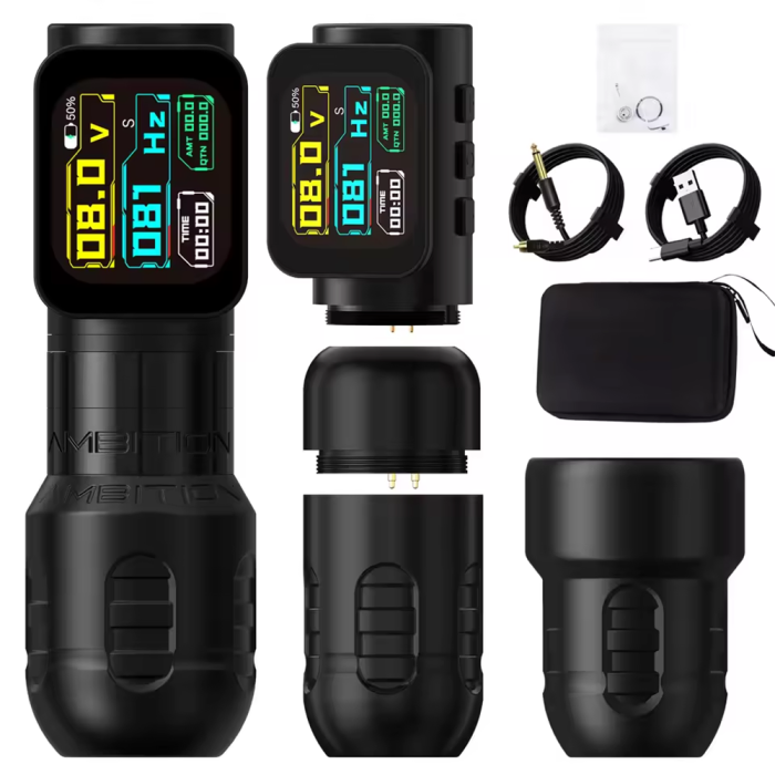 New Zetton Pro Wireless Tattoo Battery Pen Machine