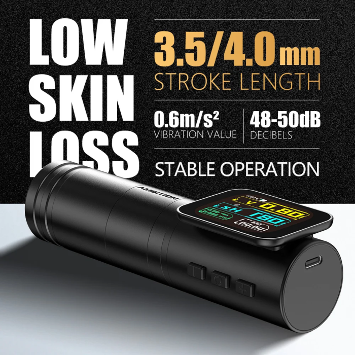 New Ninja Max Wireless Tattoo Battery Pen Machine