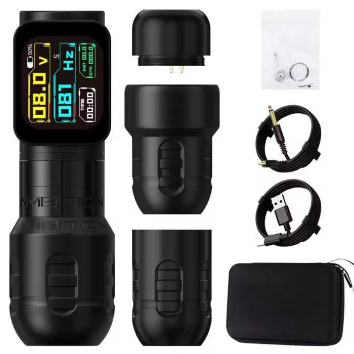 New Zetton Pro Wireless Tattoo Battery Pen Machine