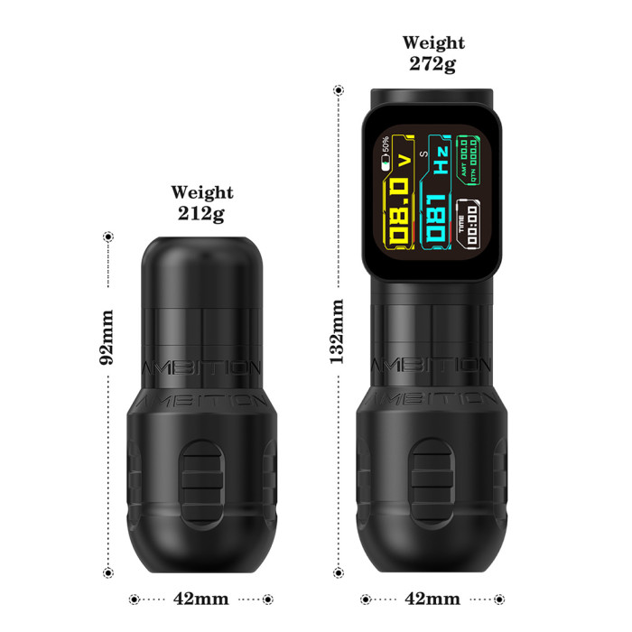 New Zetton Pro Wireless Tattoo Battery Pen Machine