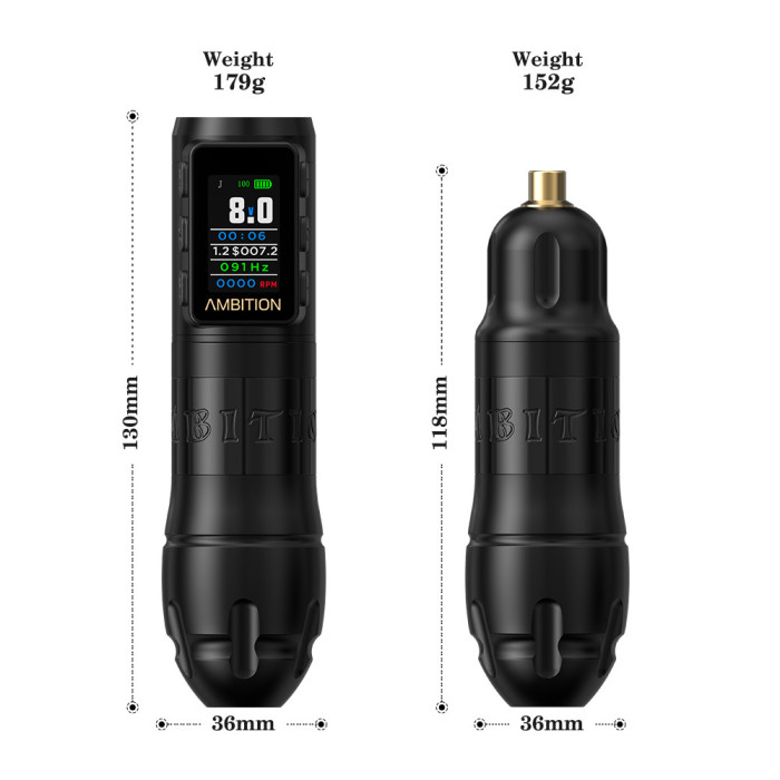 New Vibe Max Wireless Tattoo Battery Pen Machine