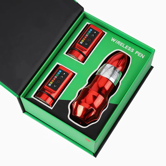 New FX-EXO Wireless Tattoo Pen Machine With 2 Backup Batteries (Free Shipping)