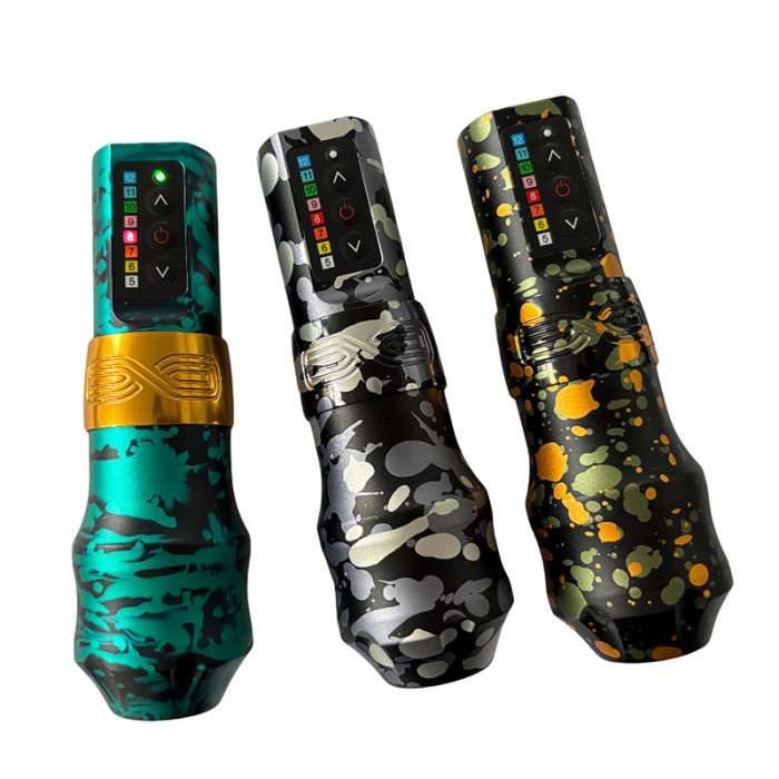 New FX-EXO Wireless Tattoo Pen Machine With 2 Backup Batteries (Free Shipping)