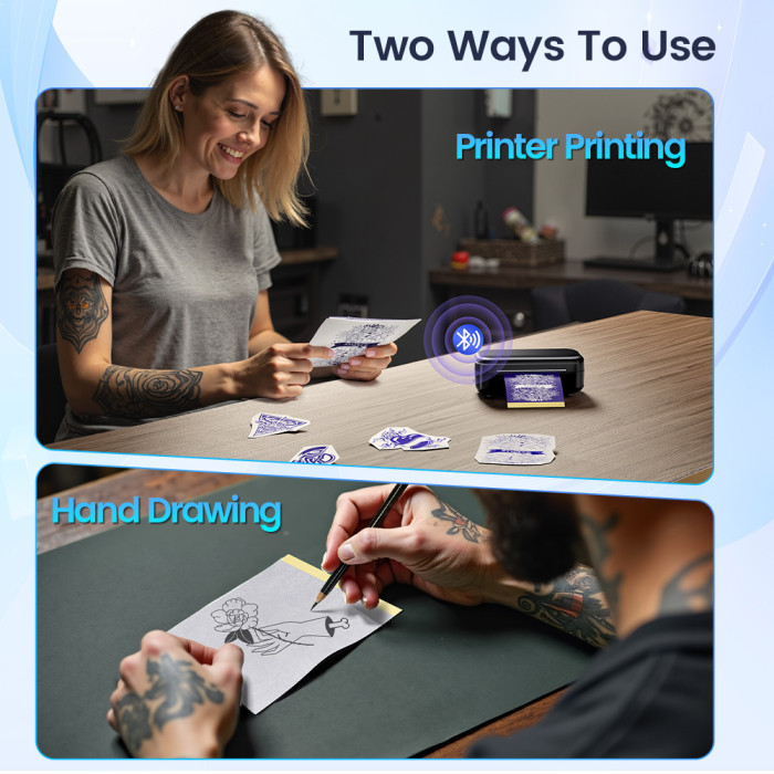 Tattoo Stencil Transfer Paper for TP31 Tattoo Thermal Printer
