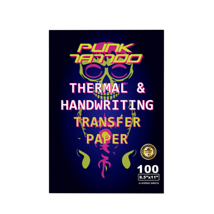 PUNK Tattoo Transfer Paper for Thermal Printers or Hand Copying