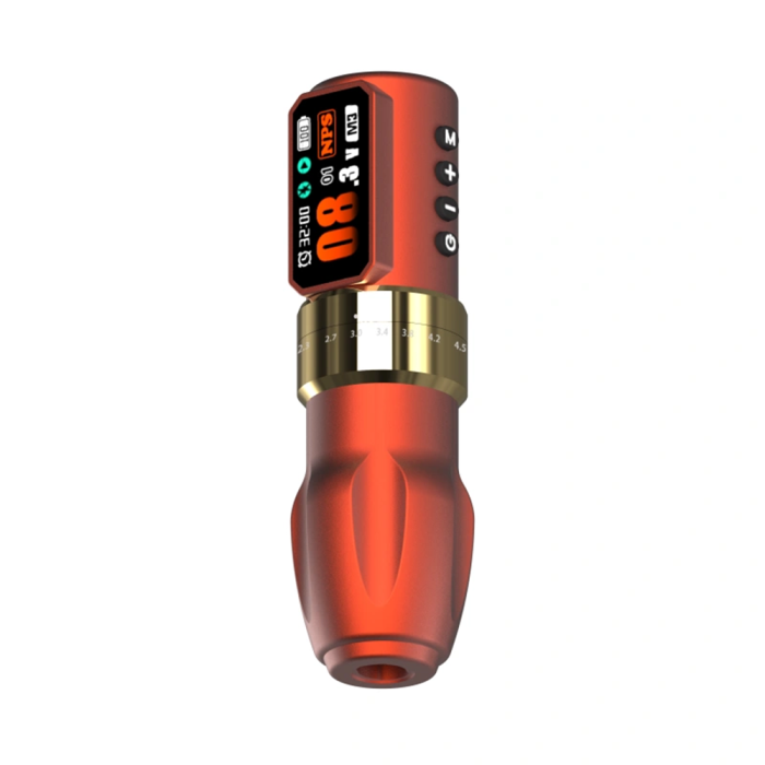 New EXOSTUDIO TM291 Wireless Tattoo Battery Pen Machine With Adjustable Stroke (Free Shipping)