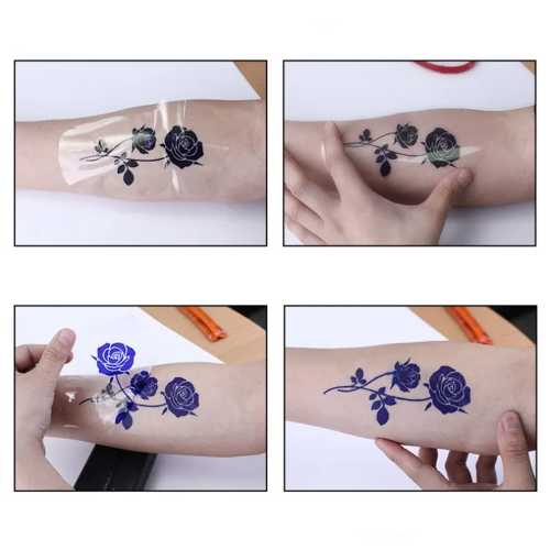 50PCS Transparent Tattoo Transfer Film