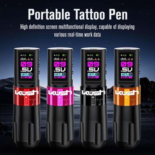 New Kush Wireless Tattoo Battery Pen Machine Adjustable Stroke (Free Shipping)