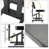 Multi Functional Floor Standing Adjustable Chair With Backrest (Free Shipping)