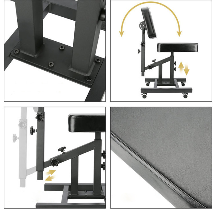 Multi Functional Floor Standing Adjustable Chair With Backrest (Free Shipping)