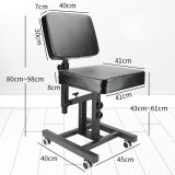 Multi Functional Floor Standing Adjustable Chair With Backrest (Free Shipping)