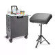 Portable 2 in 1 Tattoo Workstation Suitcase Tattoo Armrest and Tattoo Table Station (Free Shipping)