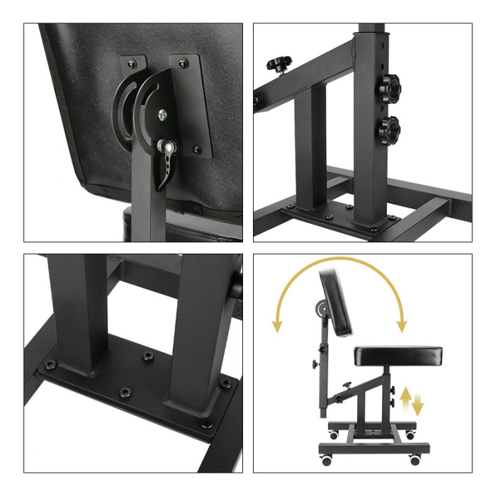 Multi Functional Floor Standing Adjustable Chair With Backrest (Free Shipping)