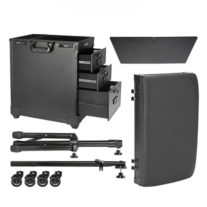 Portable 2 in 1 Tattoo Workstation Suitcase Tattoo Armrest and Tattoo Table Station (Free Shipping)