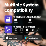 EXOSTUDIO Portable Mini Bluetooth Wireless Tattoo Stencil Printer (Free Shipping)