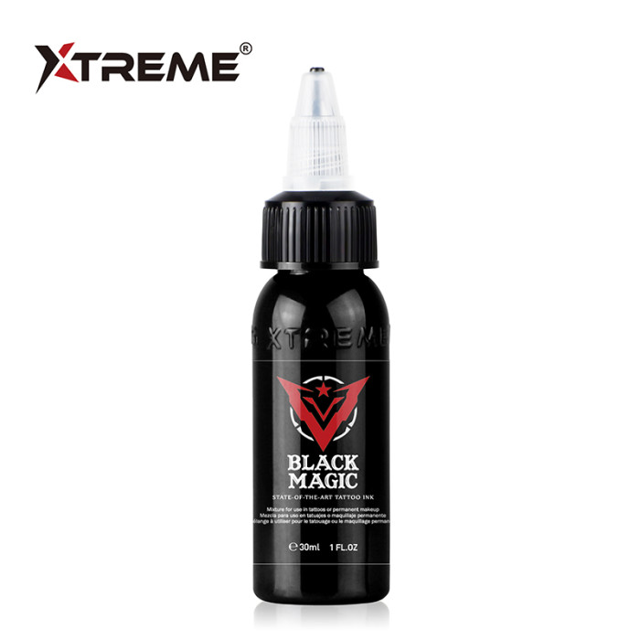 Professional Black Pigment Tattoo Ink - Made in USA (Free Shipping)