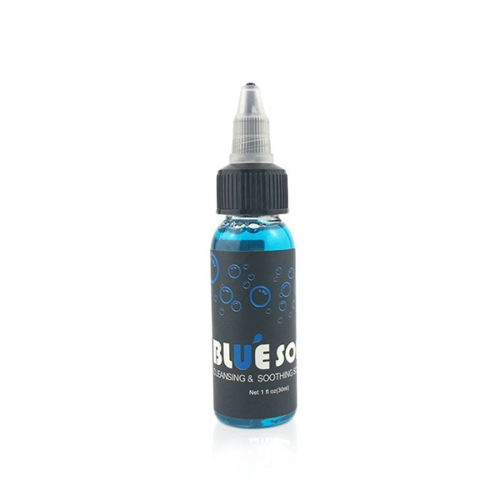 30ml Tattoo Blue Soap Cleansing & Soothing Solution (Free Shipping)