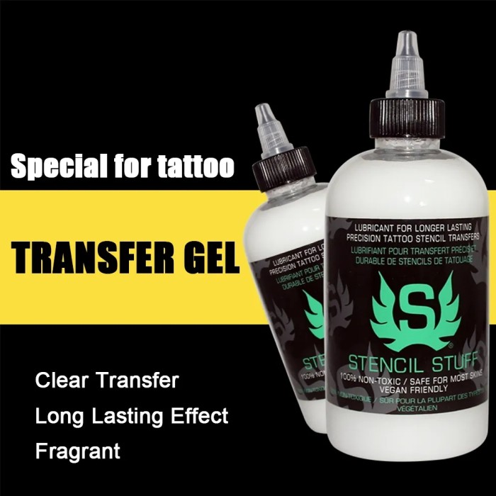 250ml/120ml/30ml Tattoo Stencil Gel Tattoo Transfer Stuff (Free Shipping)