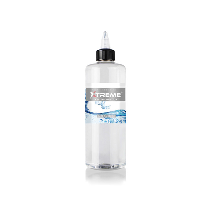 12oz Premium Tattoo Pigment Ink Wetting Solution / Color Enhancer / Shading Solution - Made in USA (Free Shipping)