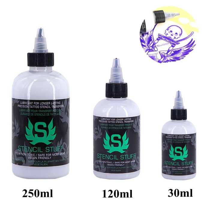 250ml/120ml/30ml Tattoo Stencil Gel Tattoo Transfer Stuff (Free Shipping)