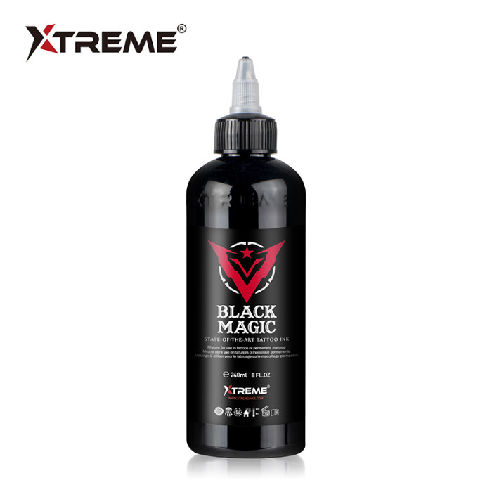Professional Black Pigment Tattoo Ink - Made in USA (Free Shipping)