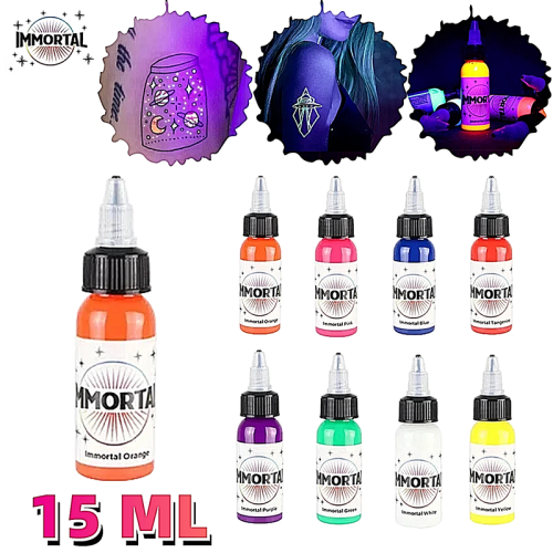 Blacklight Ink Fluorescent Tattoo Ink Pigment (Free Shipping)