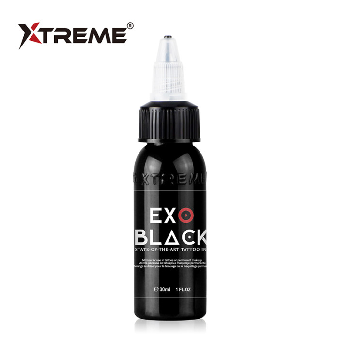 Professional Black Pigment Tattoo Ink - Made in USA (Free Shipping)