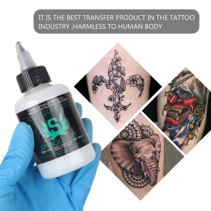 250ml/120ml/30ml Tattoo Stencil Gel Tattoo Transfer Stuff (Free Shipping)