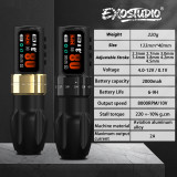 New EXOSTUDIO TM291 Wireless Tattoo Battery Pen Machine With Adjustable Stroke (Free Shipping)
